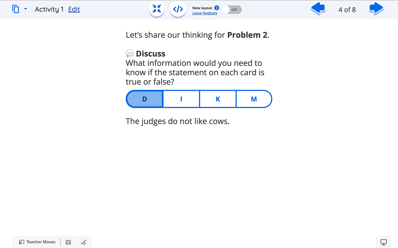 Before: original Teacher Pairing Screen discussion prompt.