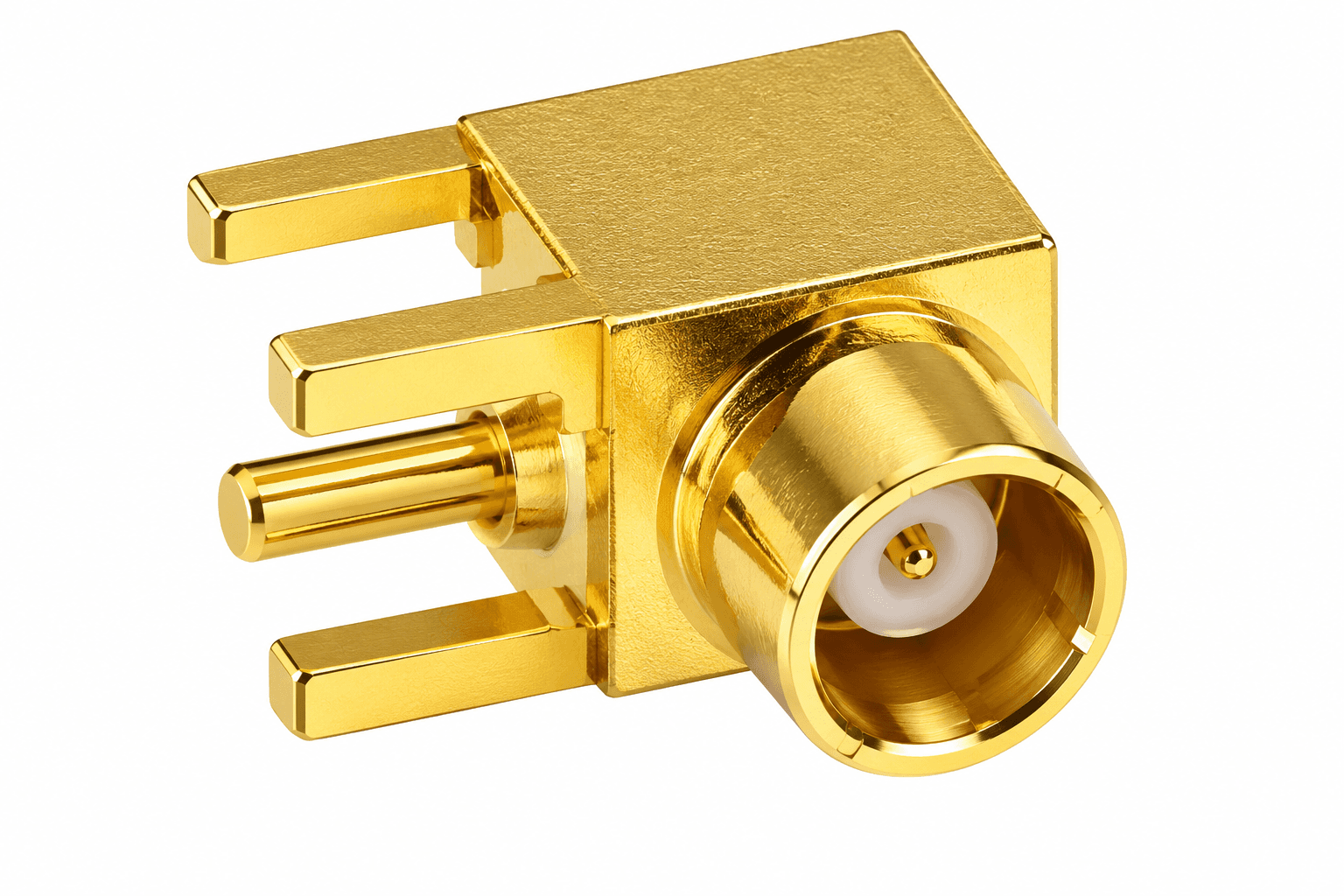 MMCX right-angle PCB jack