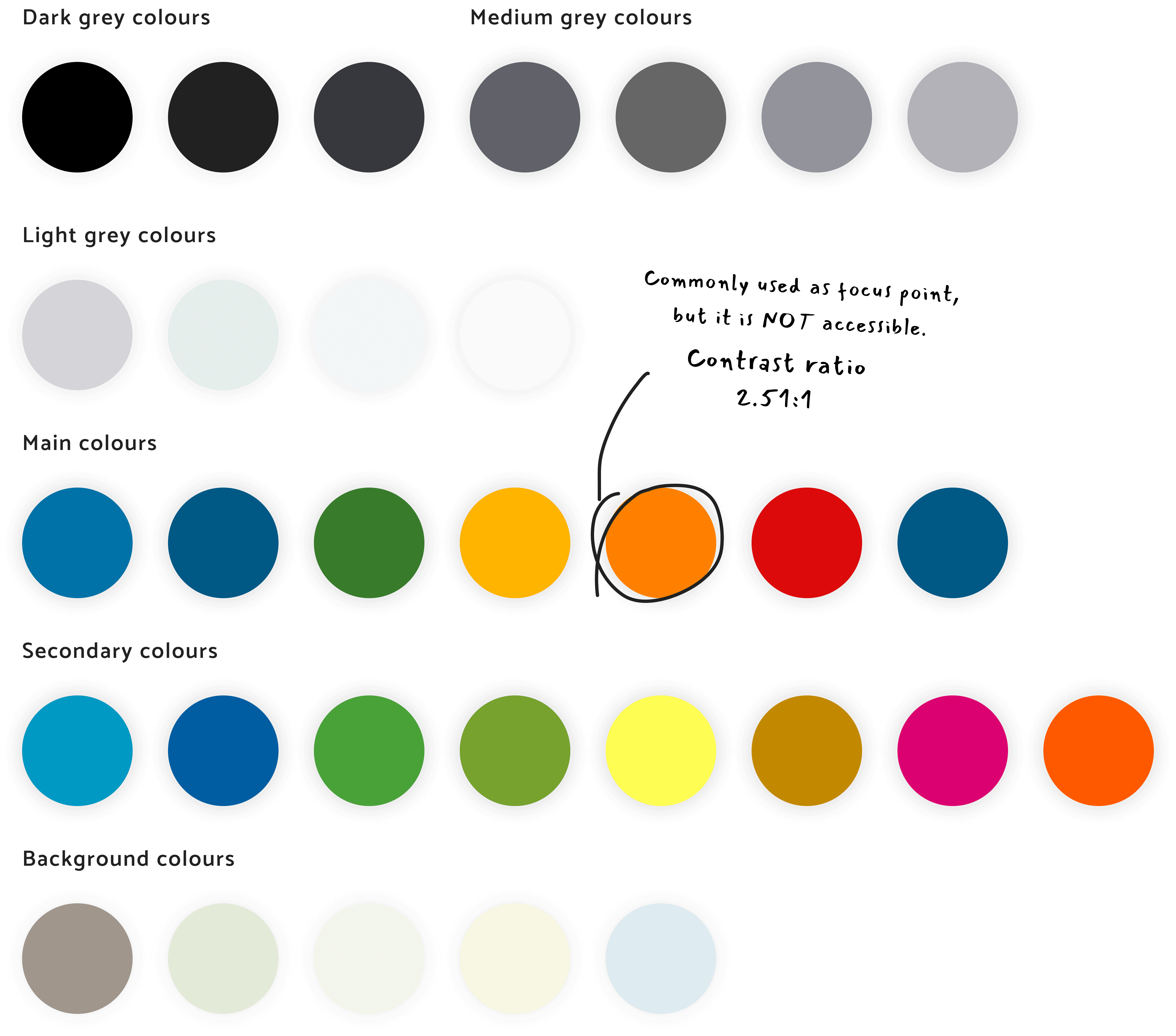 Bento Colors Example