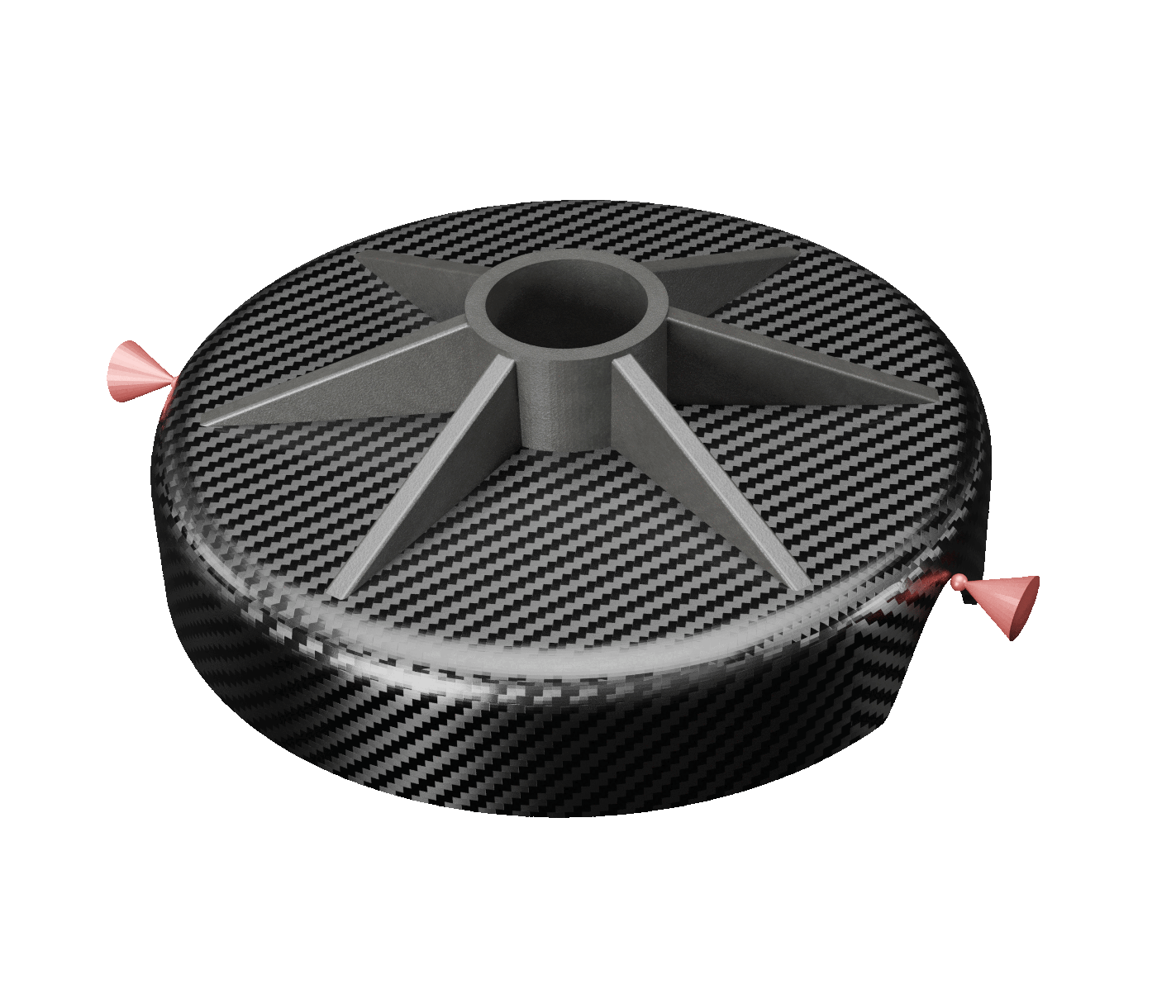 Ein 3D-Modell von einem Bauteil eines Automobils