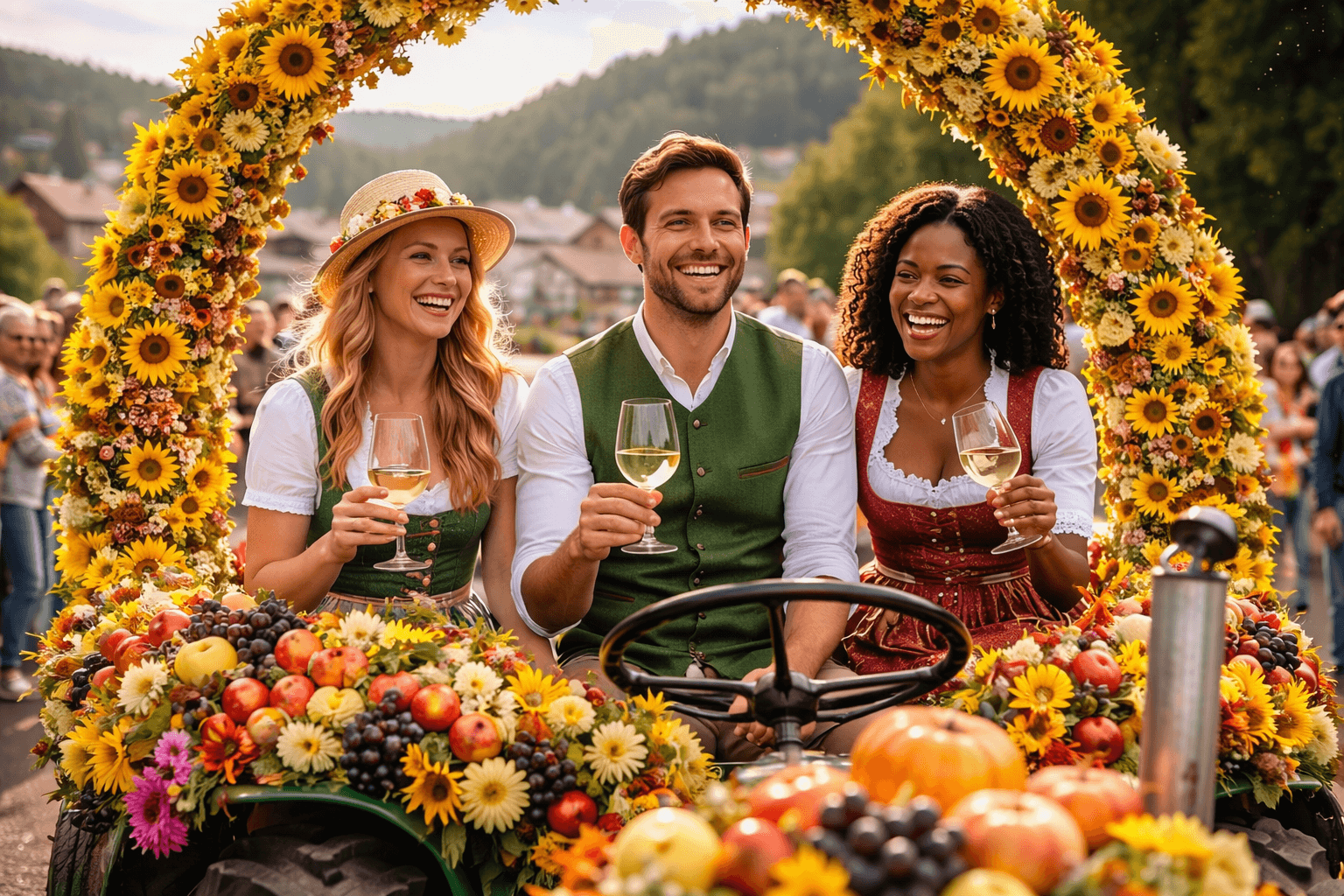 A close-up shot of a handcrafted welcome cocktail served at a Mediterranean hotel patio