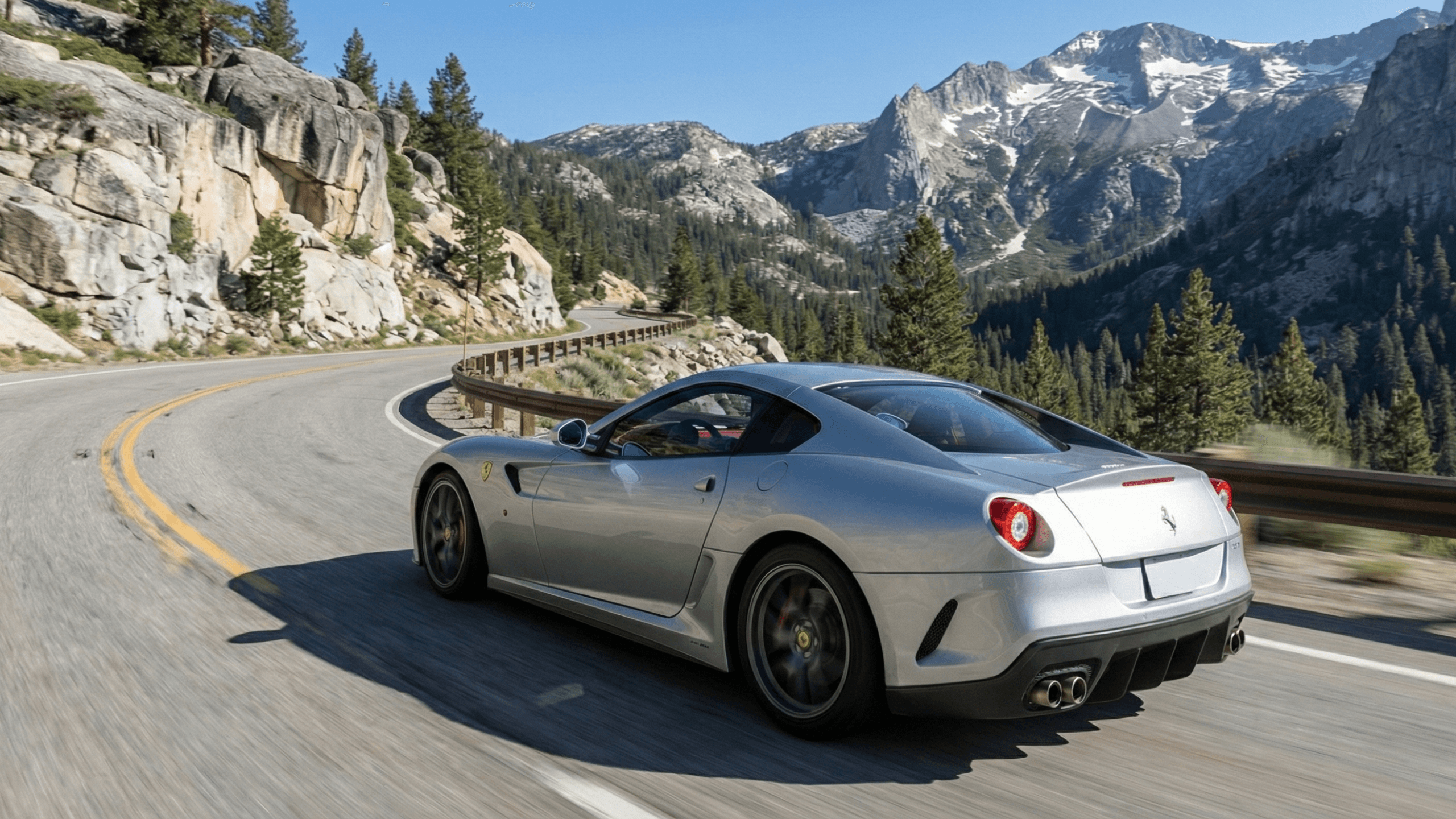 Ferrari 599 GTO on mountain road – review of the ultimate grand tourer with track-focused performance