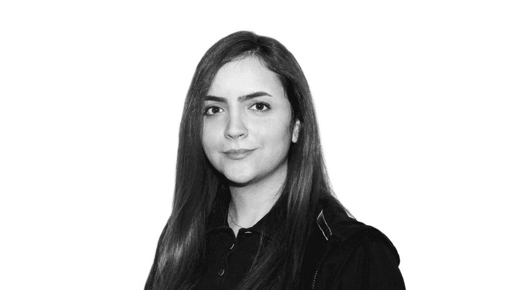 woman in gray jacket