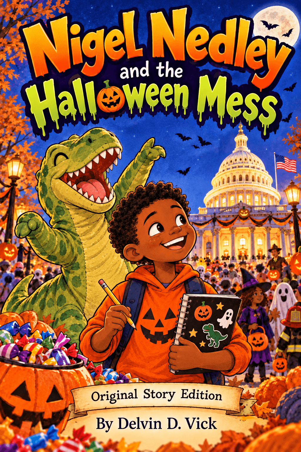 Nigel Nedley and the Halloween Mess by Delvin Vick