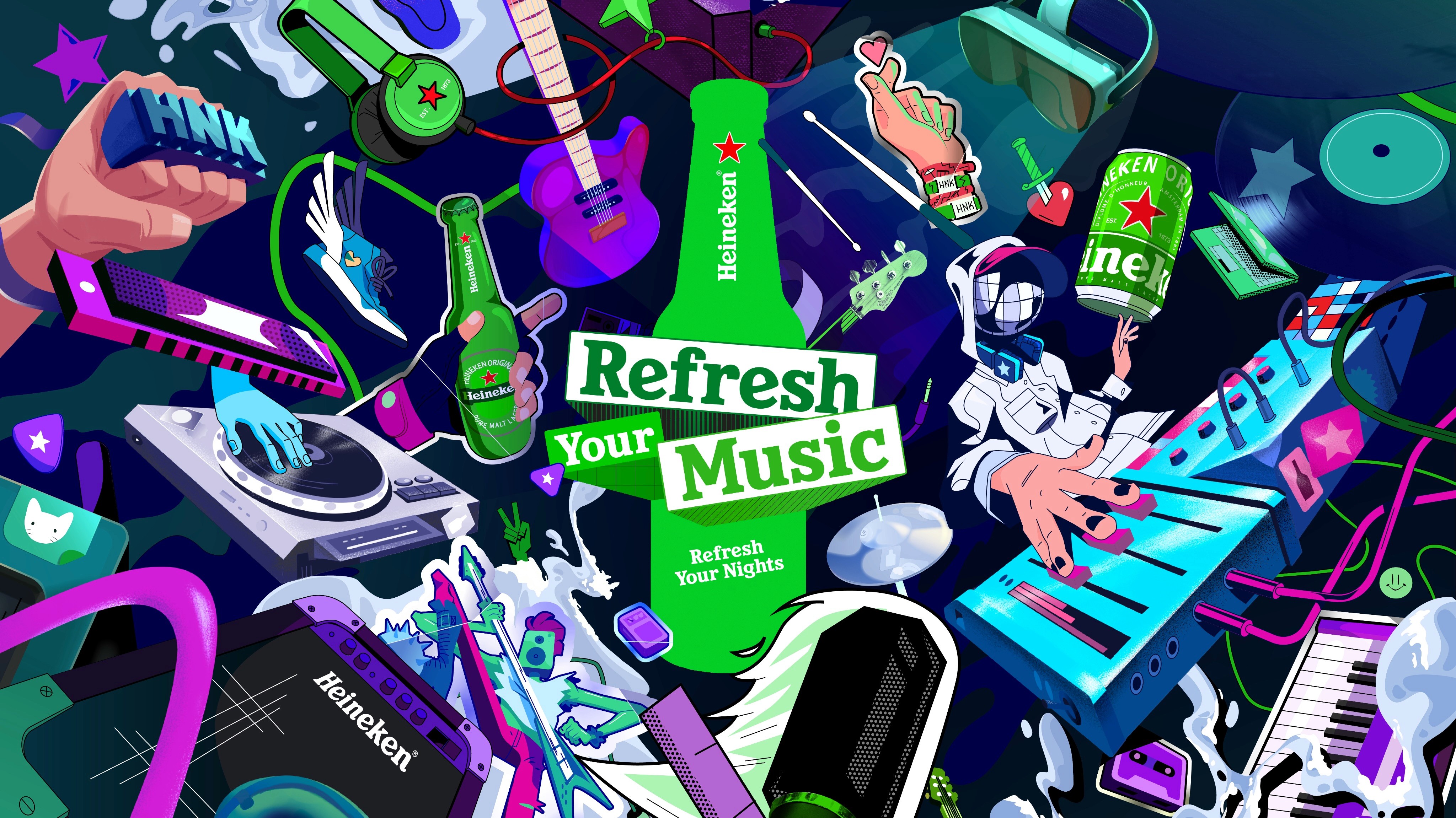 heineken-refresh-your-music-artwork