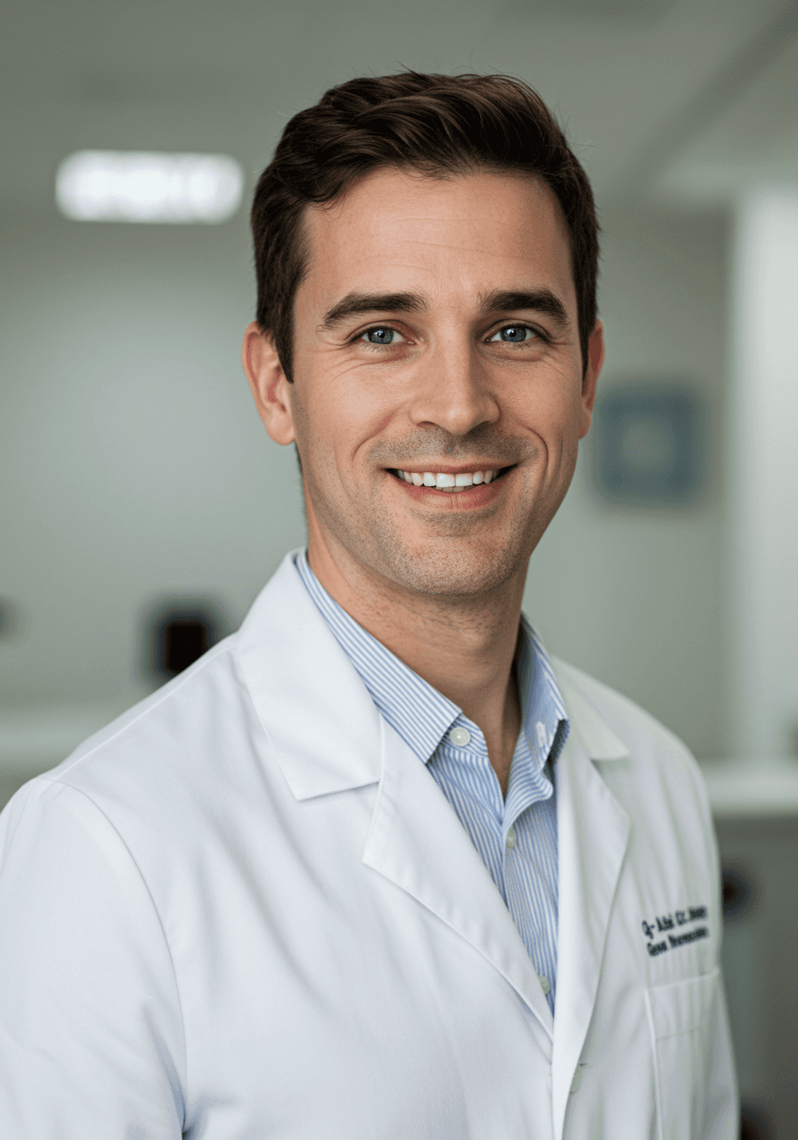 Doctor James Whitmore, General Practioner at Evergreen Clinic