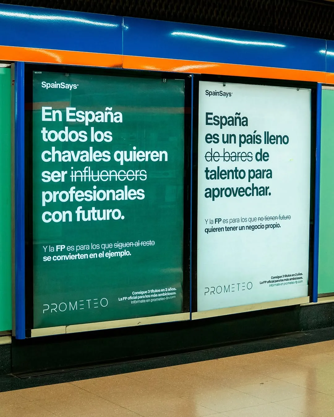 Prometeo FP junto a SpainSays: la FP para los más ambiciosos