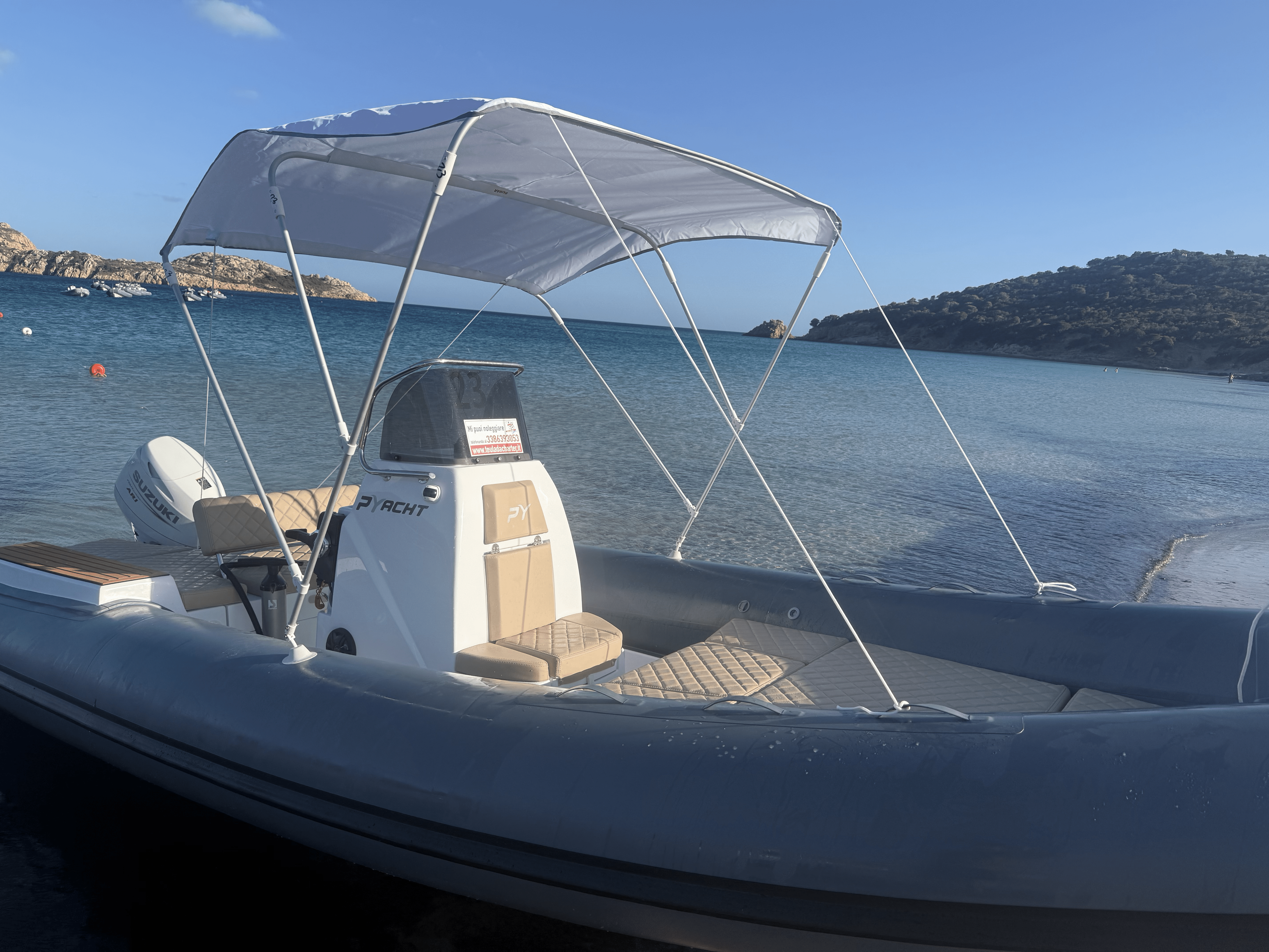 Noleggio gommoni py60