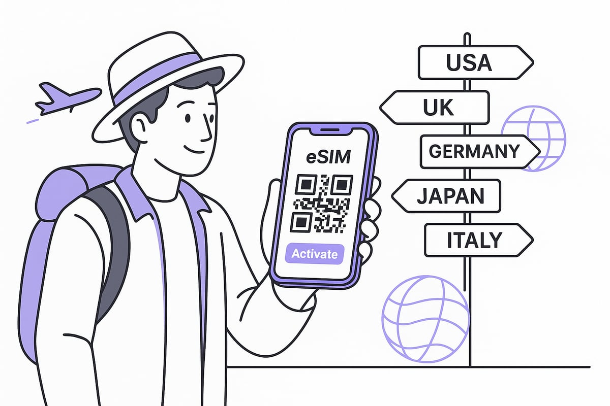 Setting Up and Using a Worldwide eSIM: Step-by-Step Guide