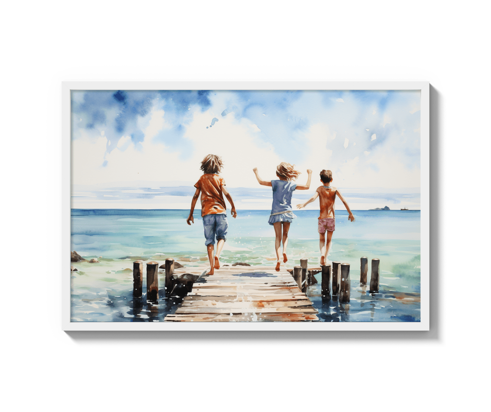 Wall Art Viewer AR Art Frame Template - full frame