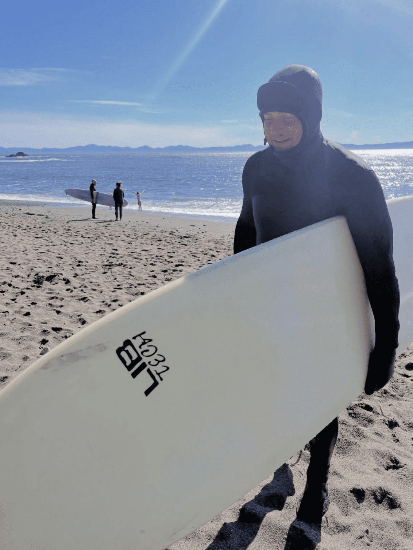 Close-up of a yellow vintage car fender