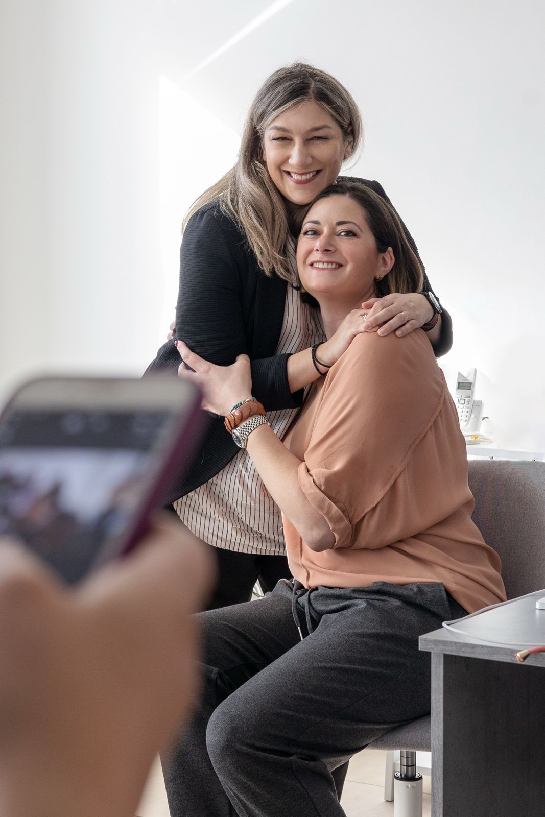 Portrait of LALU co-founders Elena Messariti and Maro Kakari in the “How we became LALU” story section