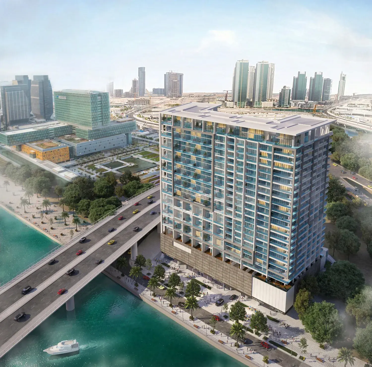 Al Maryah Vista building view