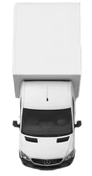 LKW Vogelperspektive Grafik, illustriert