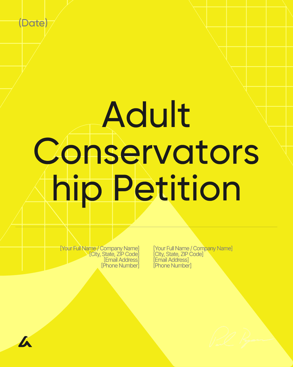 Adult Conservatorship Petition
