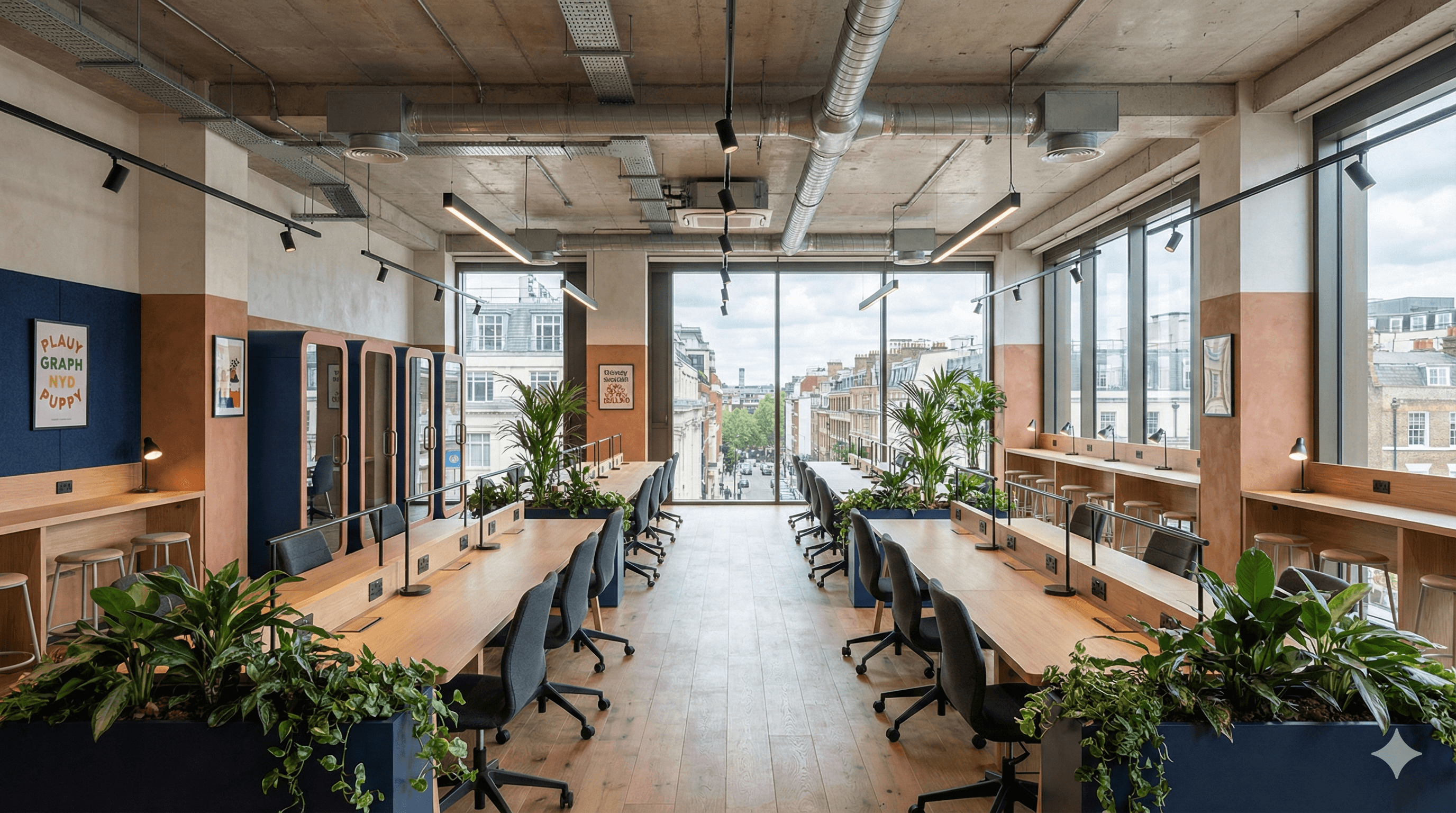 people sitting in front of computer monitors