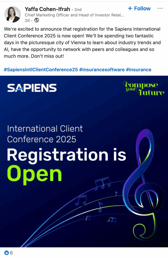 Marketing Spotlight: Sapiens social media marketing