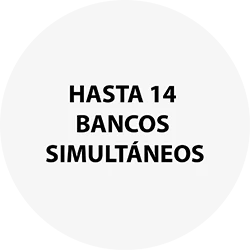 Hasta 14 bancos