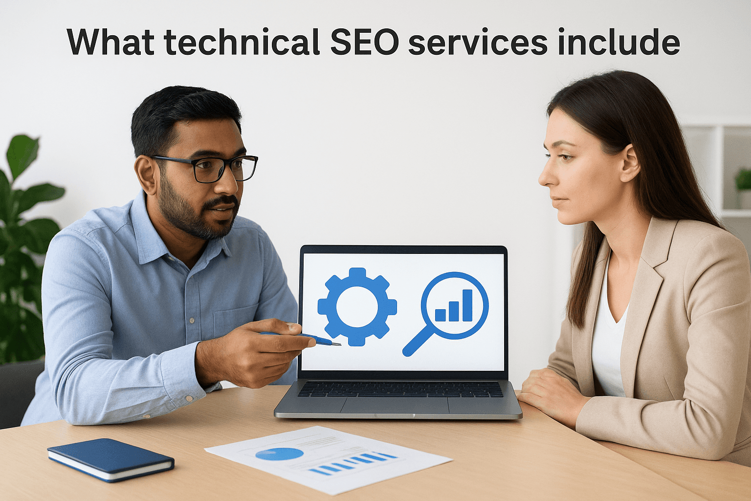 What technical SEO services include