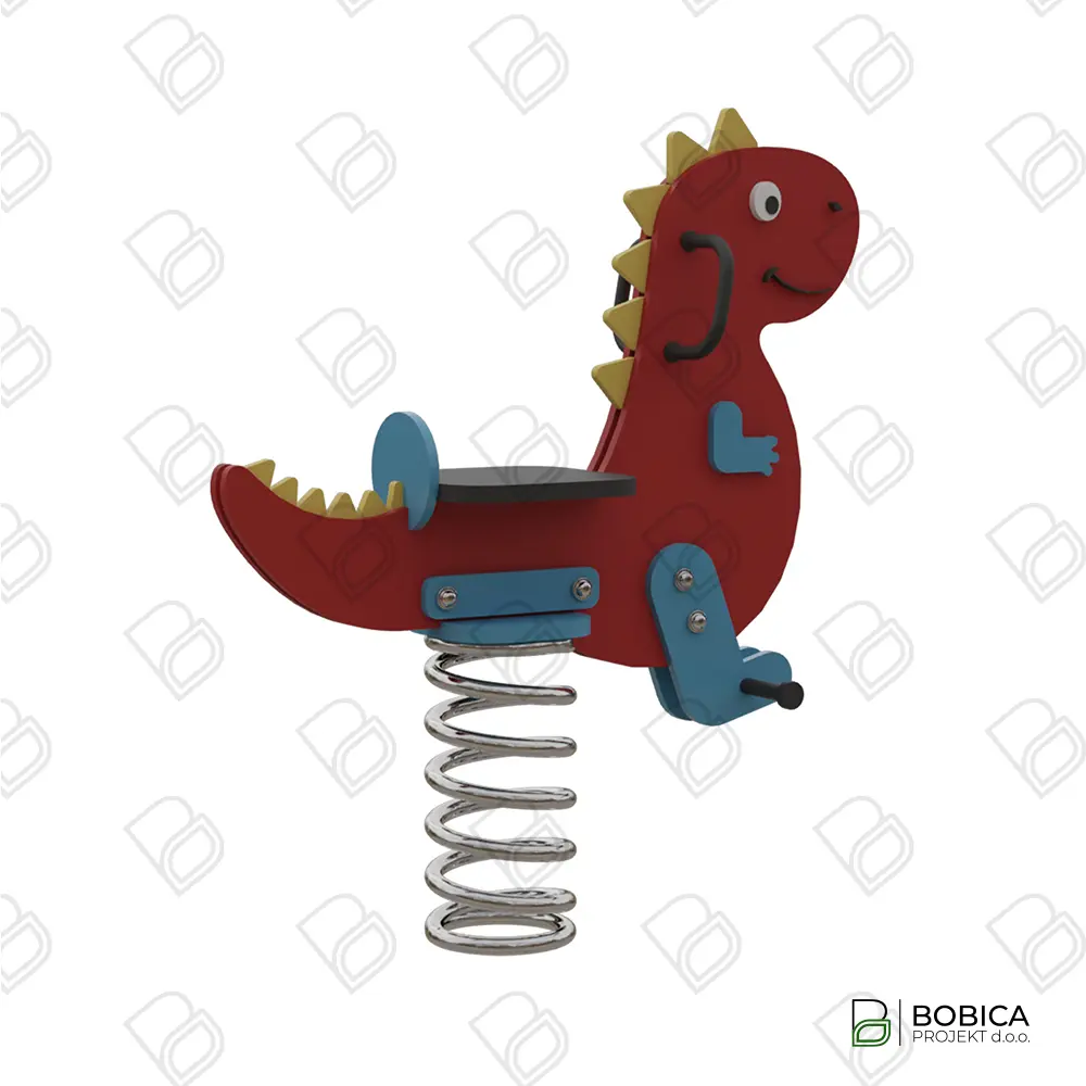 Njihalica na opruzi – Dinosaur "Grizli"
