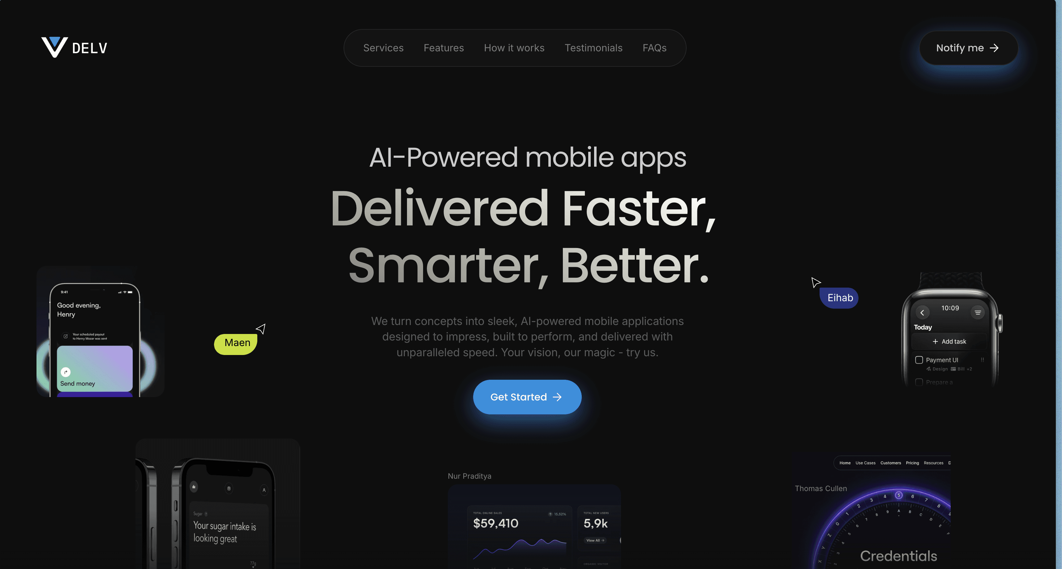 Delv - AI mobile apps for your business