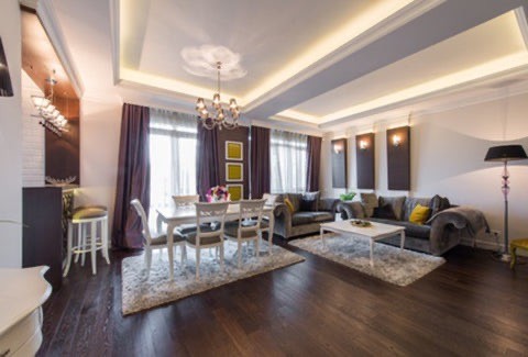 area rug size for open concept