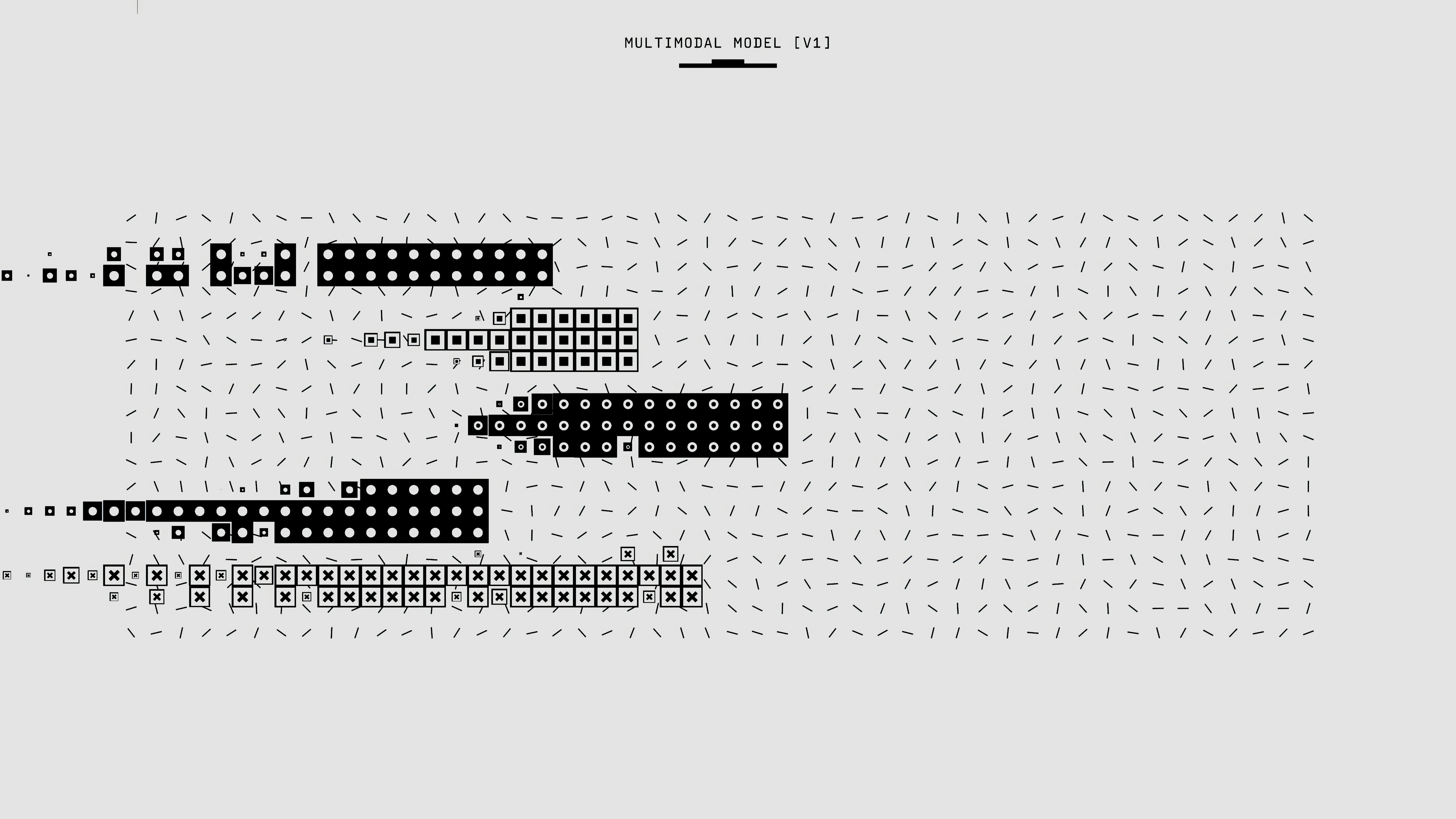 Heavily redacted text document showing black rectangular blocks obscuring text with scattered dots and numbers visible between the redactions, appearing to be from an official document or report