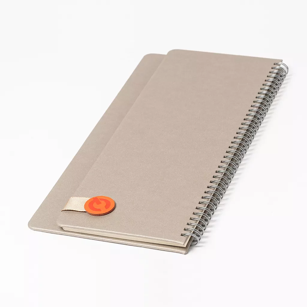 Luxury desk planner spiral bound custom design