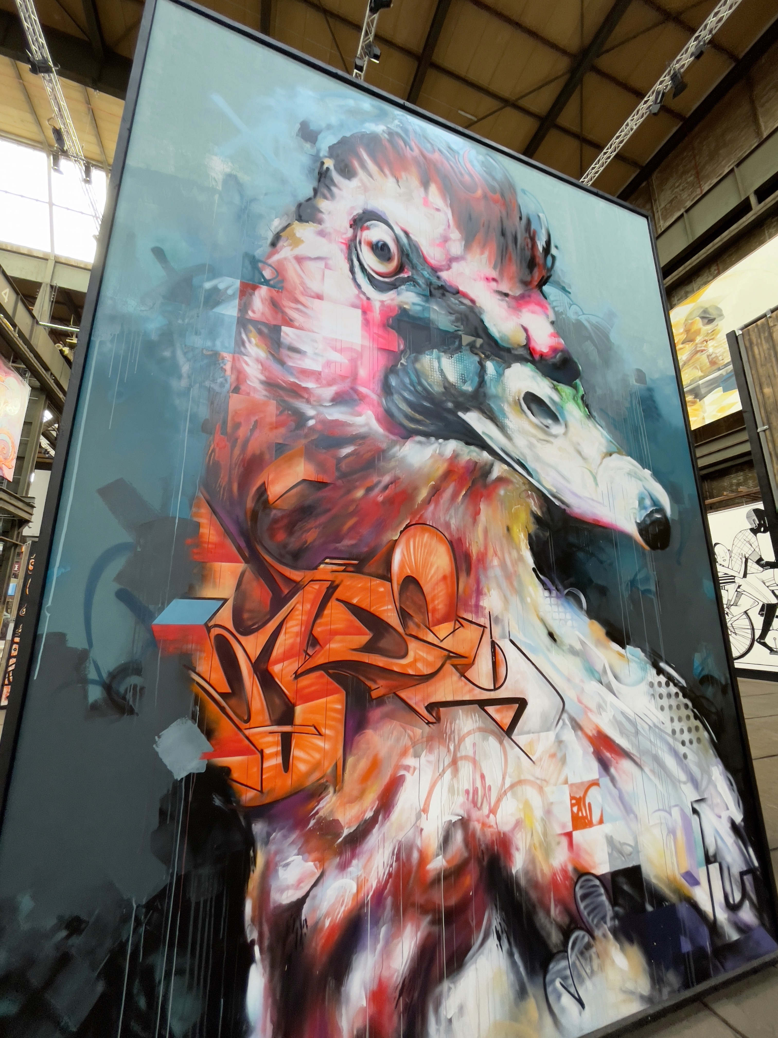 a building with persony windows