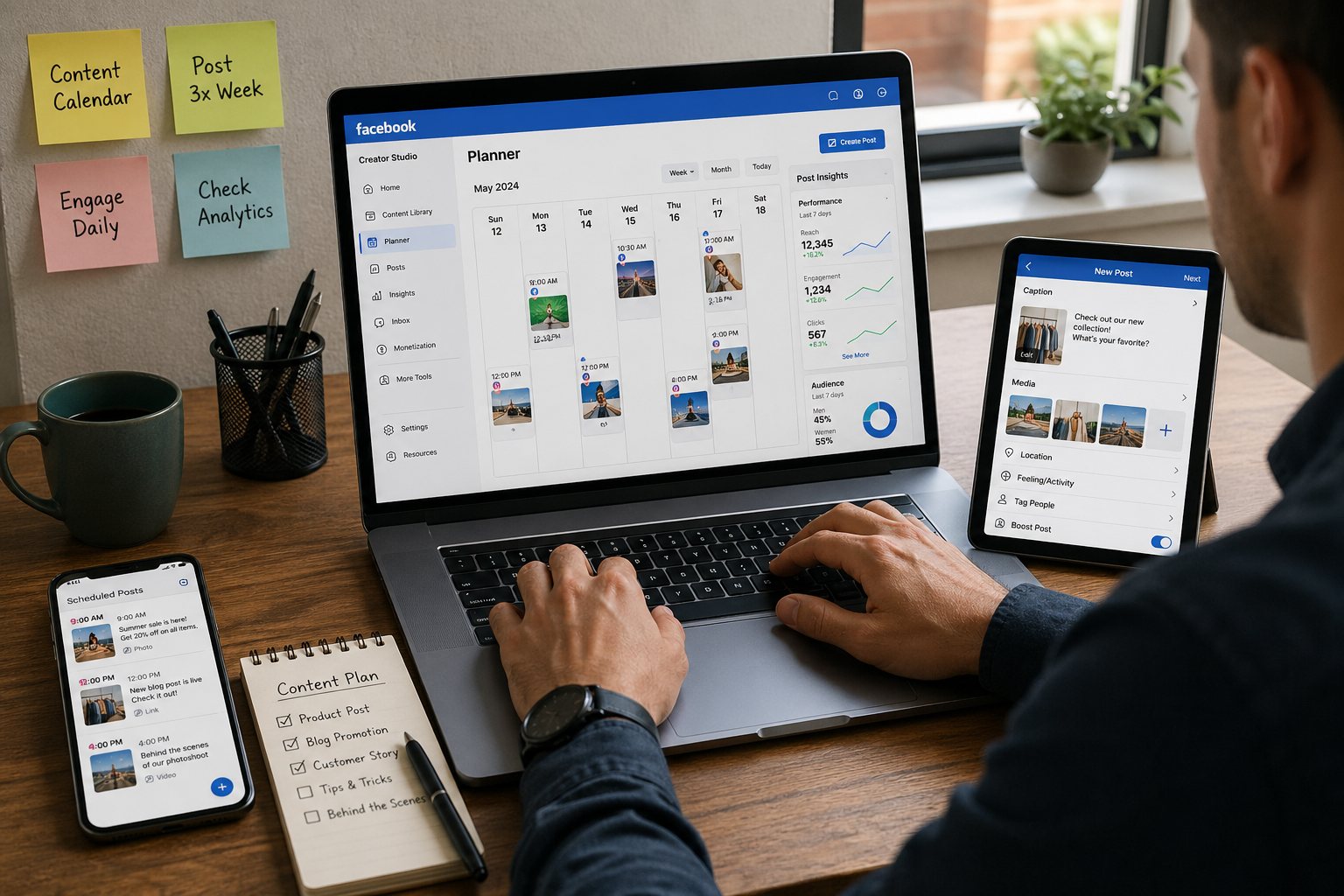 Post on Facebook Automatically