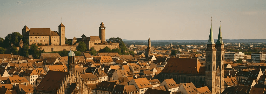 Skyline von Nürnberg - Augenlaser Nürnberg