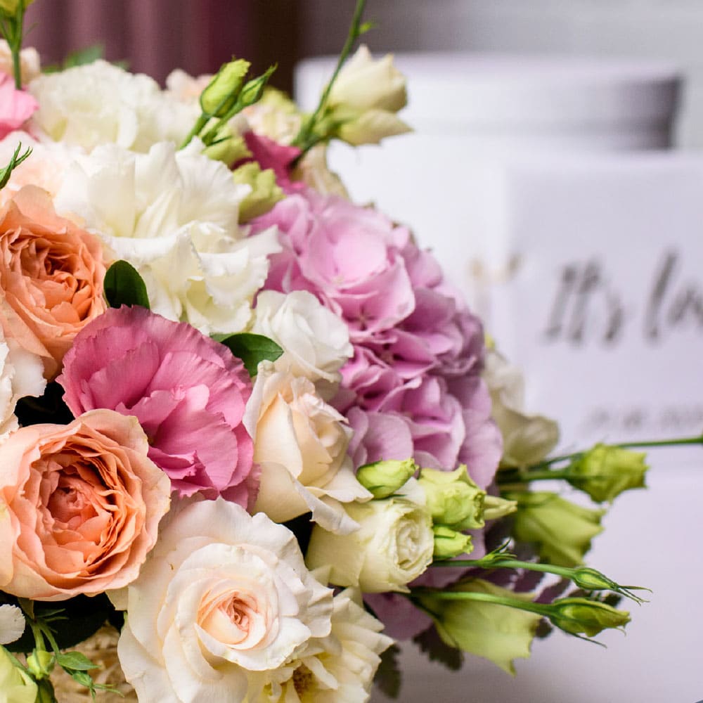 Bild eines Blumenstraußes