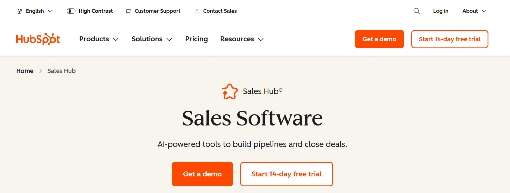 hubspot - AI Assisted Sales