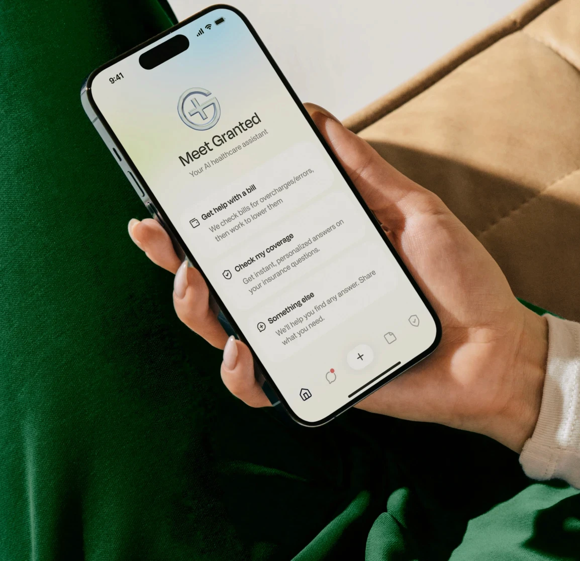 The process of uploading your medical bills in Granted App