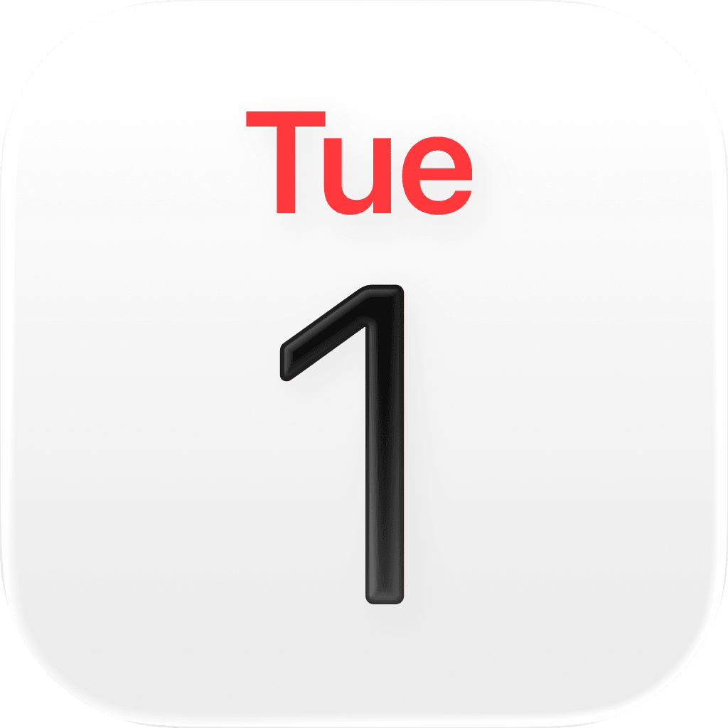 Apple Calendar and Google Calendar integration icons