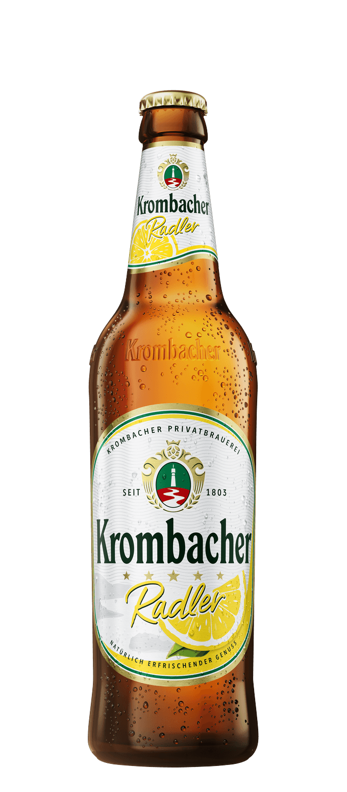 Krombacher Radler, Flasche