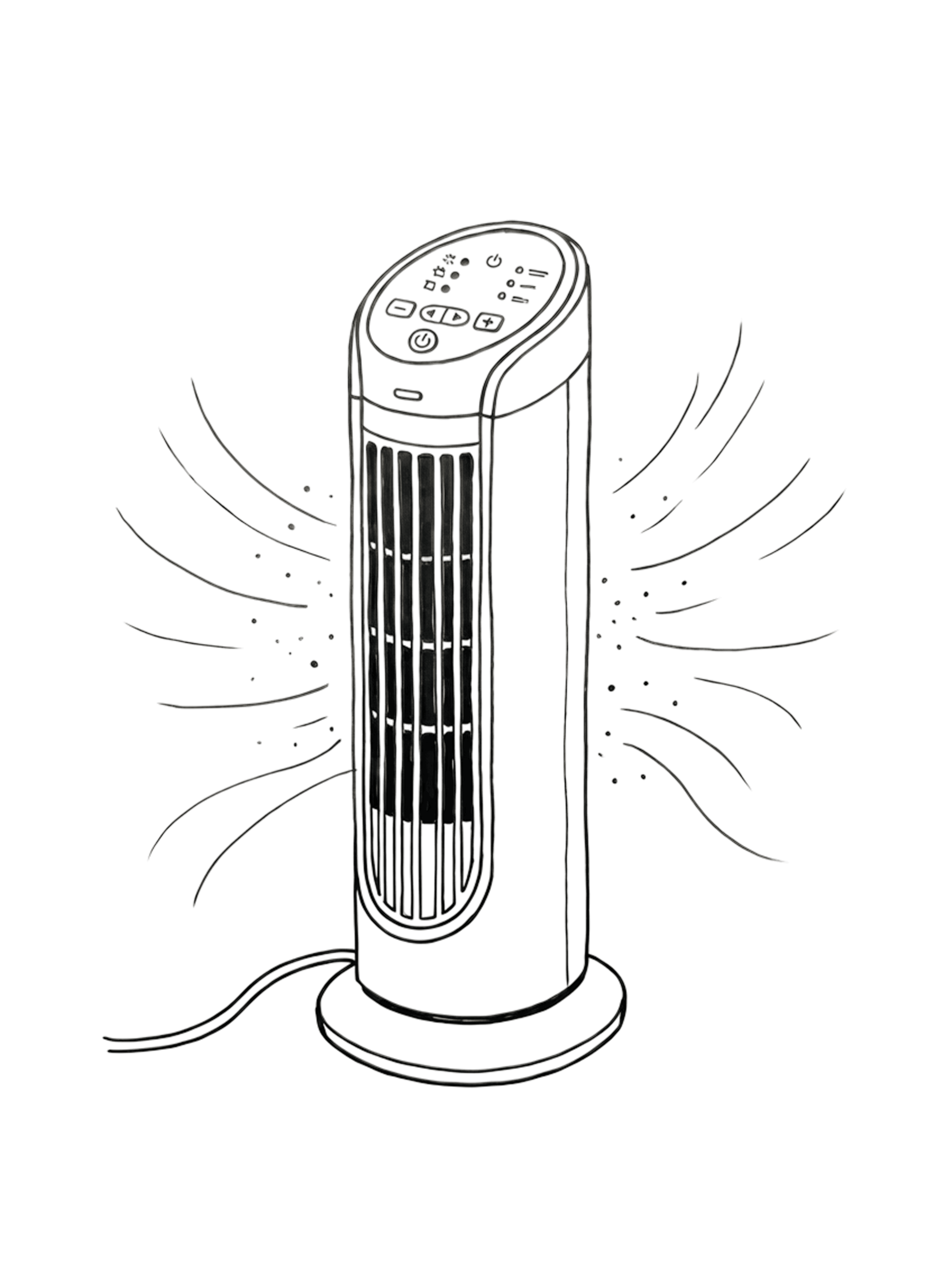 Air purifier illustration