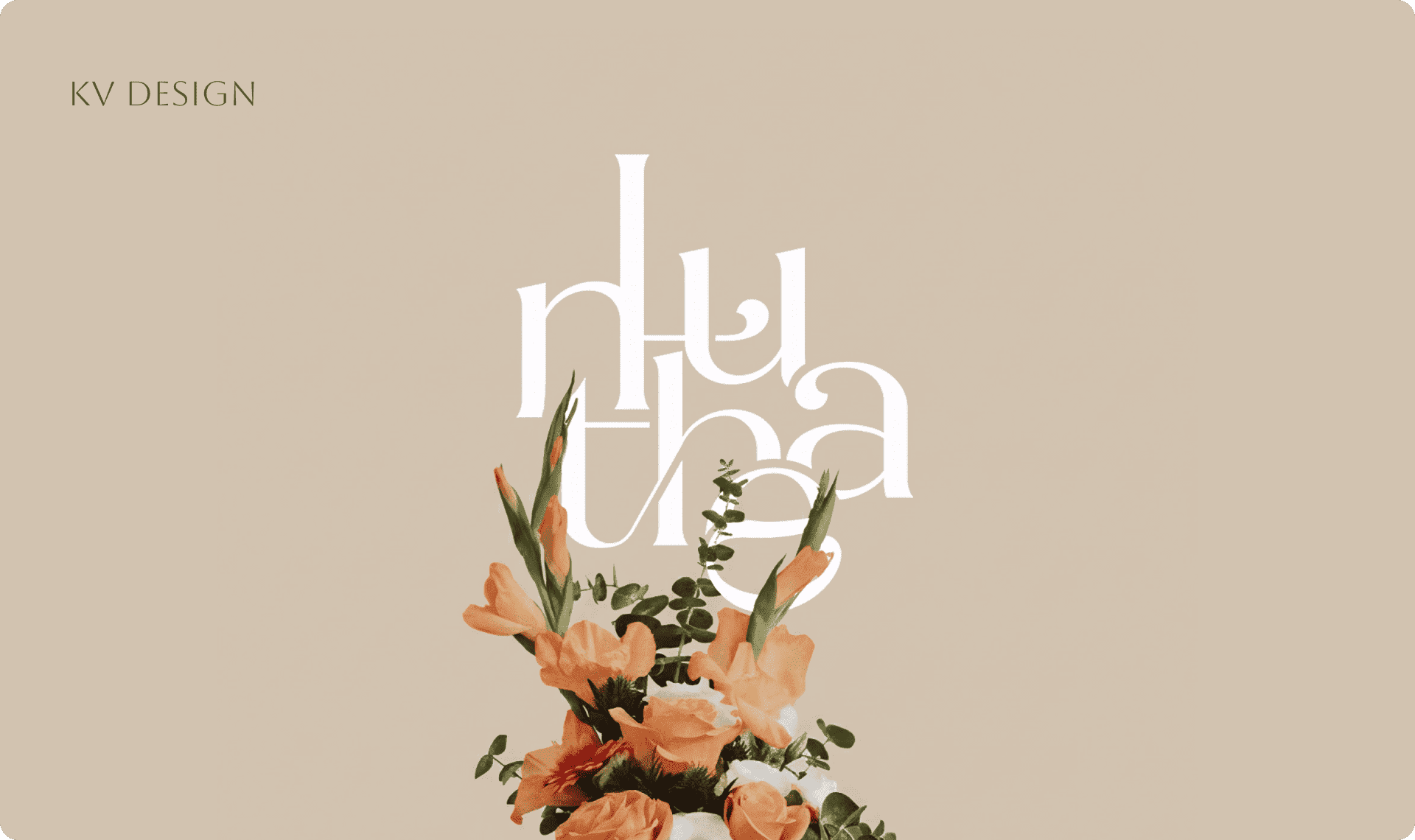 Lunthea 花藝品牌 形象設計