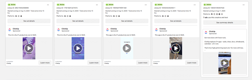 Marketing Spotlight: ClickUp Marketing Strategy Paid Advertising Strategy