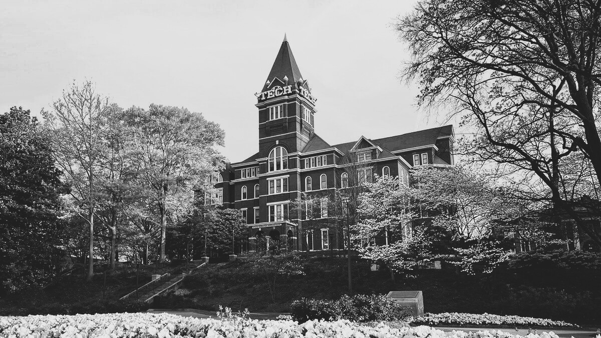 Google founder working on his laptop