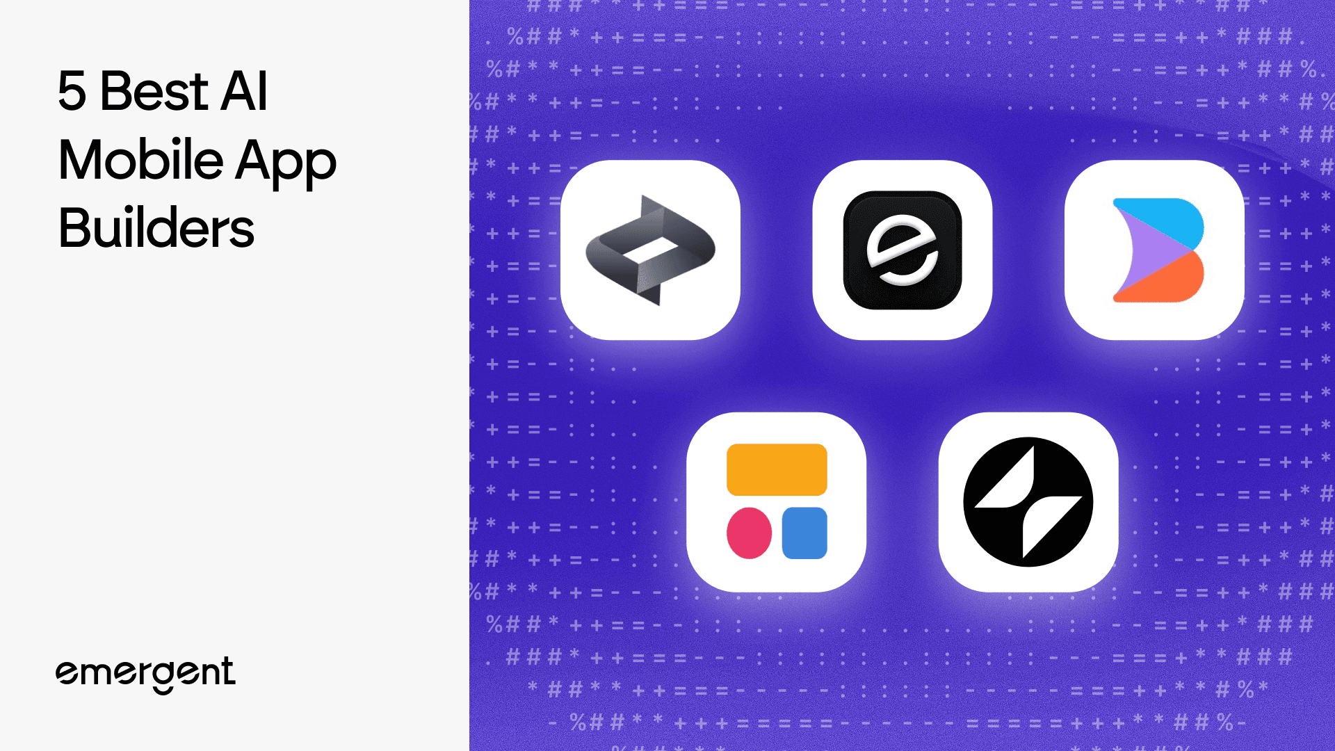 5 Best AI Mobile App Builders