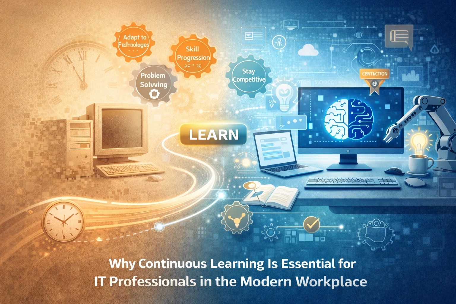 Why Continuous Learning Is Essential for IT Professionals in the Modern Workplace
