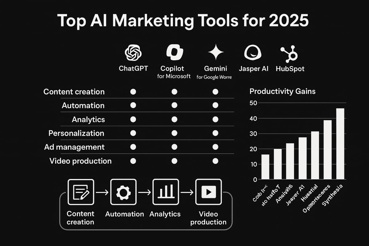 Essential AI Marketing Tools for 2025