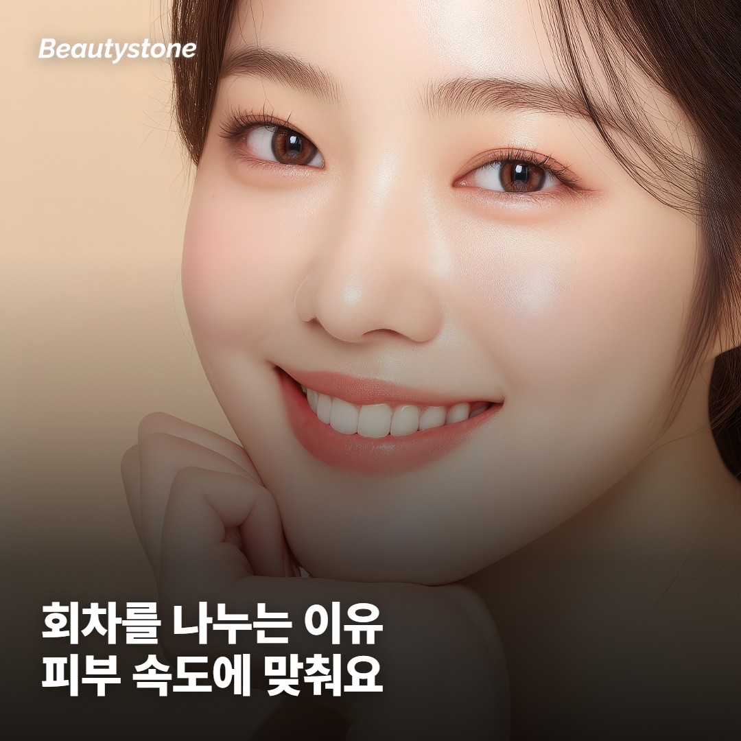 리쥬란을 여러 회차로 나눠 진행하는 이유