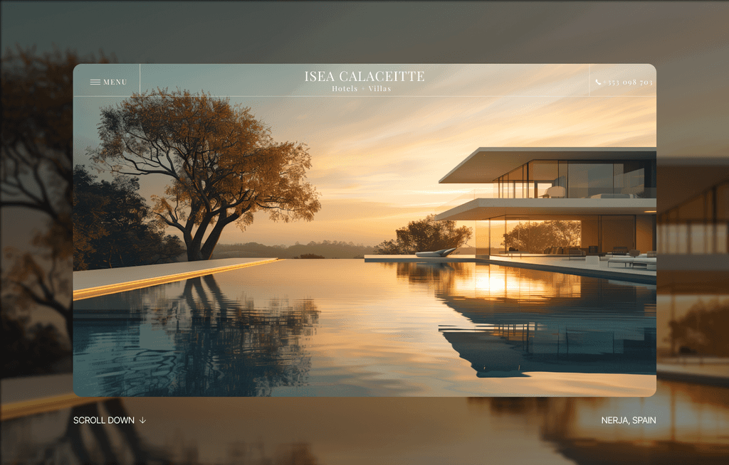 LensRef Hero section