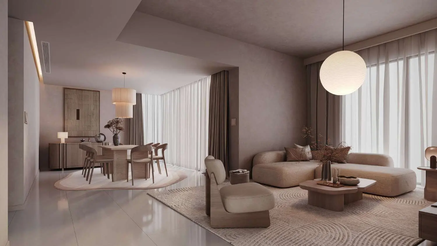 Beachfront gates interiors