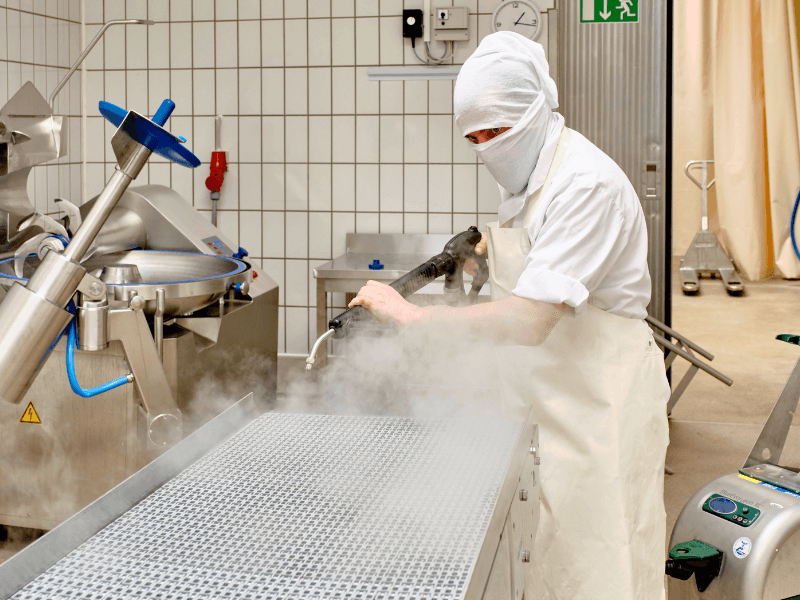 prevent listeria south africa dry steam food safety 