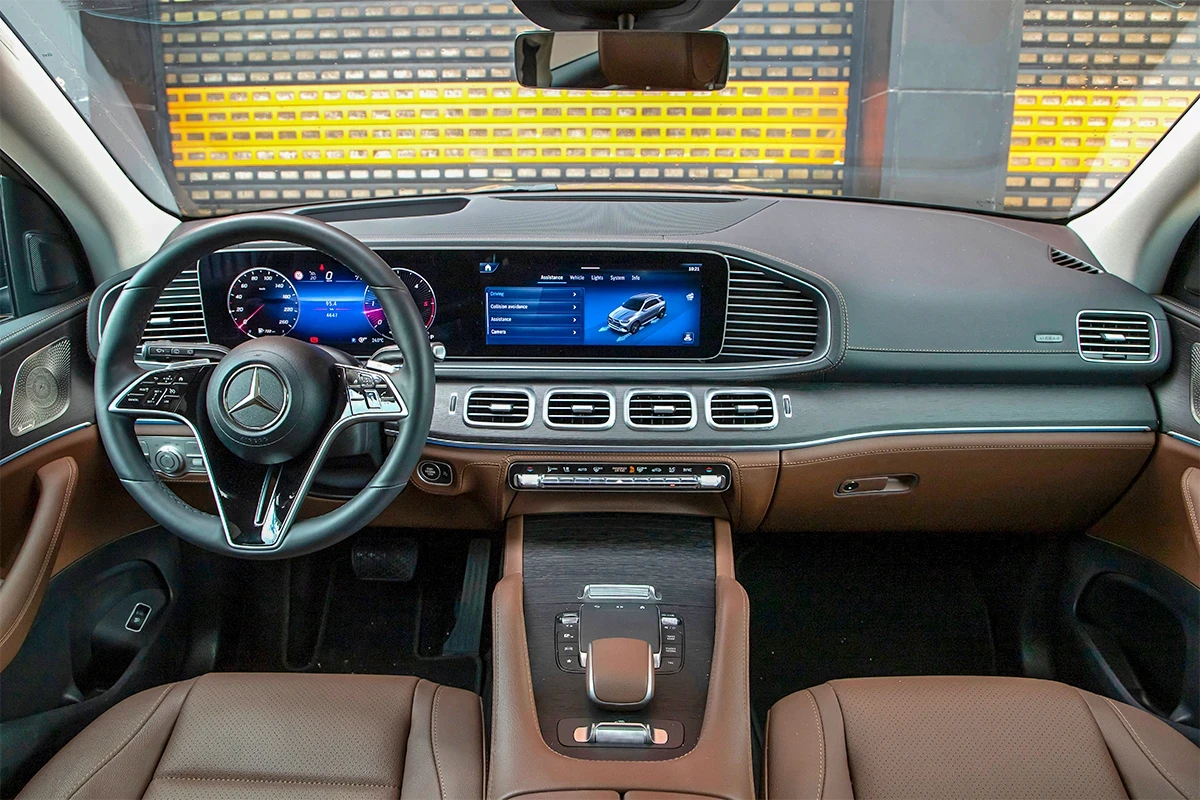 mercedes classe GLE interieur avant