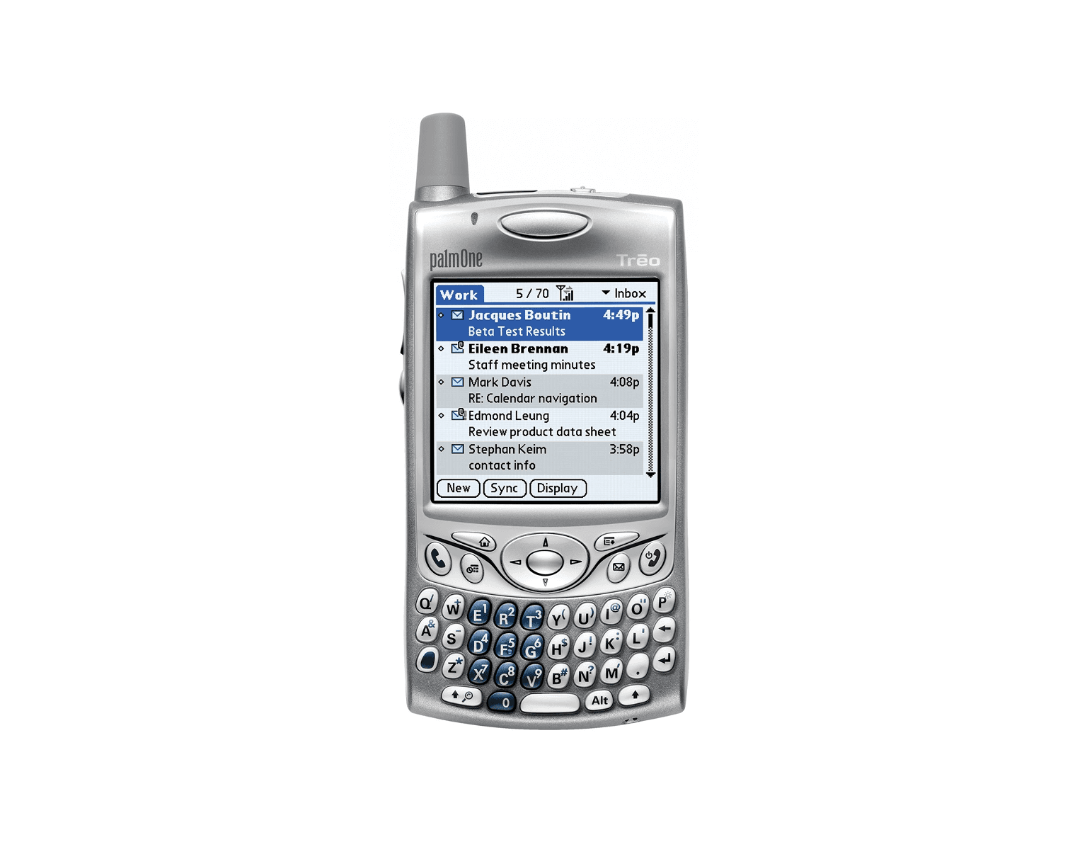 Palm One Treo PDA phone