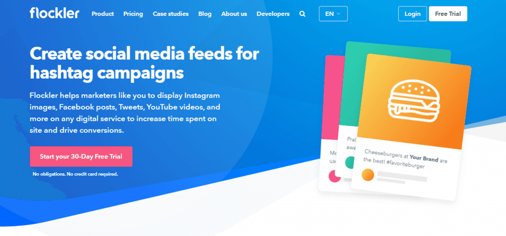 Flockler Twitter aggregator